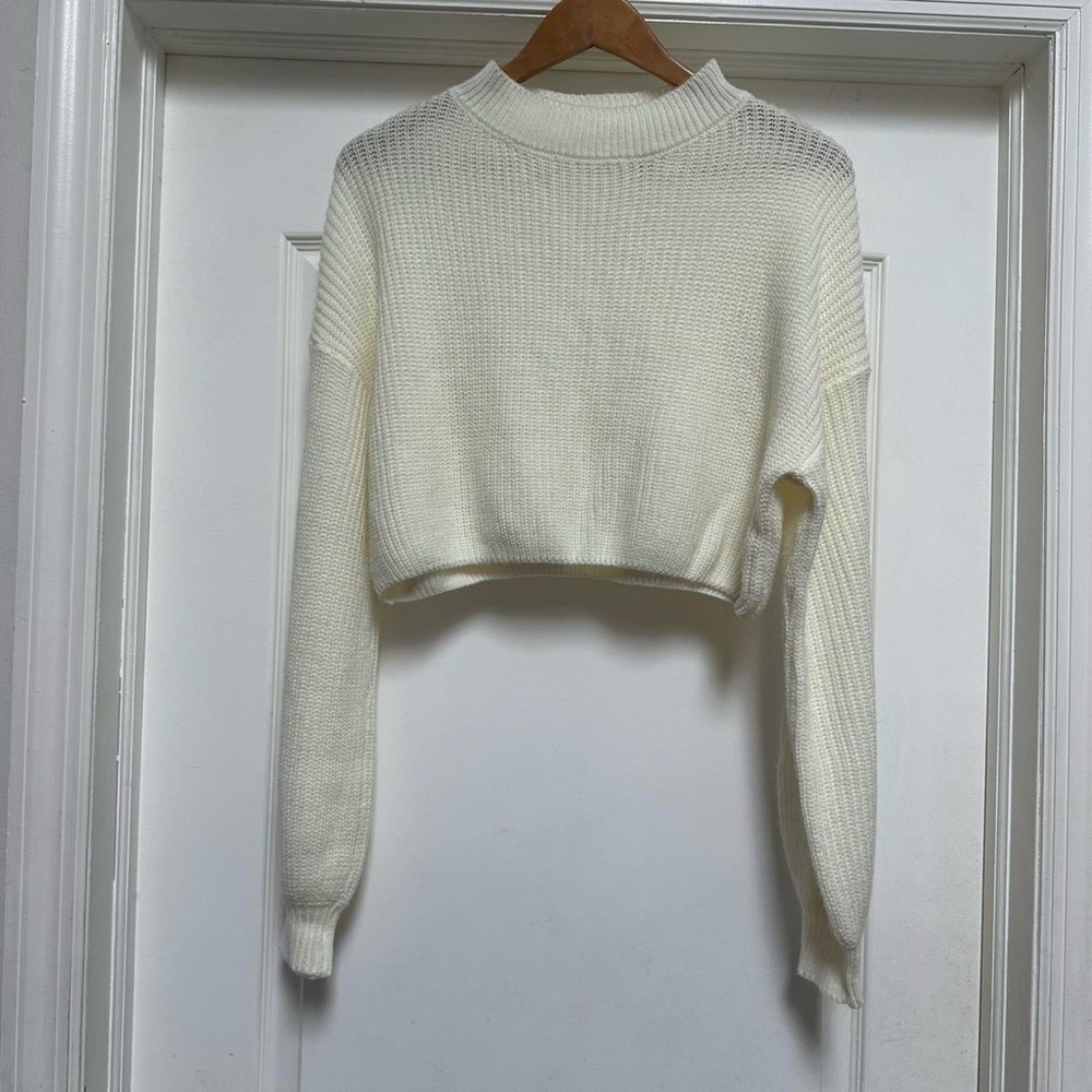 Cozy White Women's Sweater